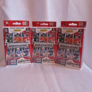 2021 Panini NFL Rookies and Stars Football Trading Card Hanger Box Lot Of (3)